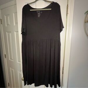 June and January Black Maternity Dress